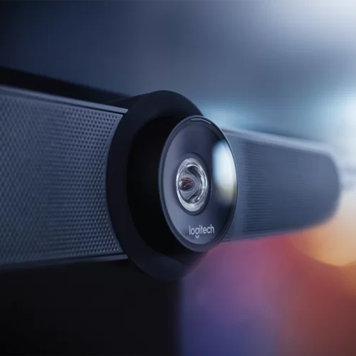 Interaktives Display mit Kamera für Videokonferenzen